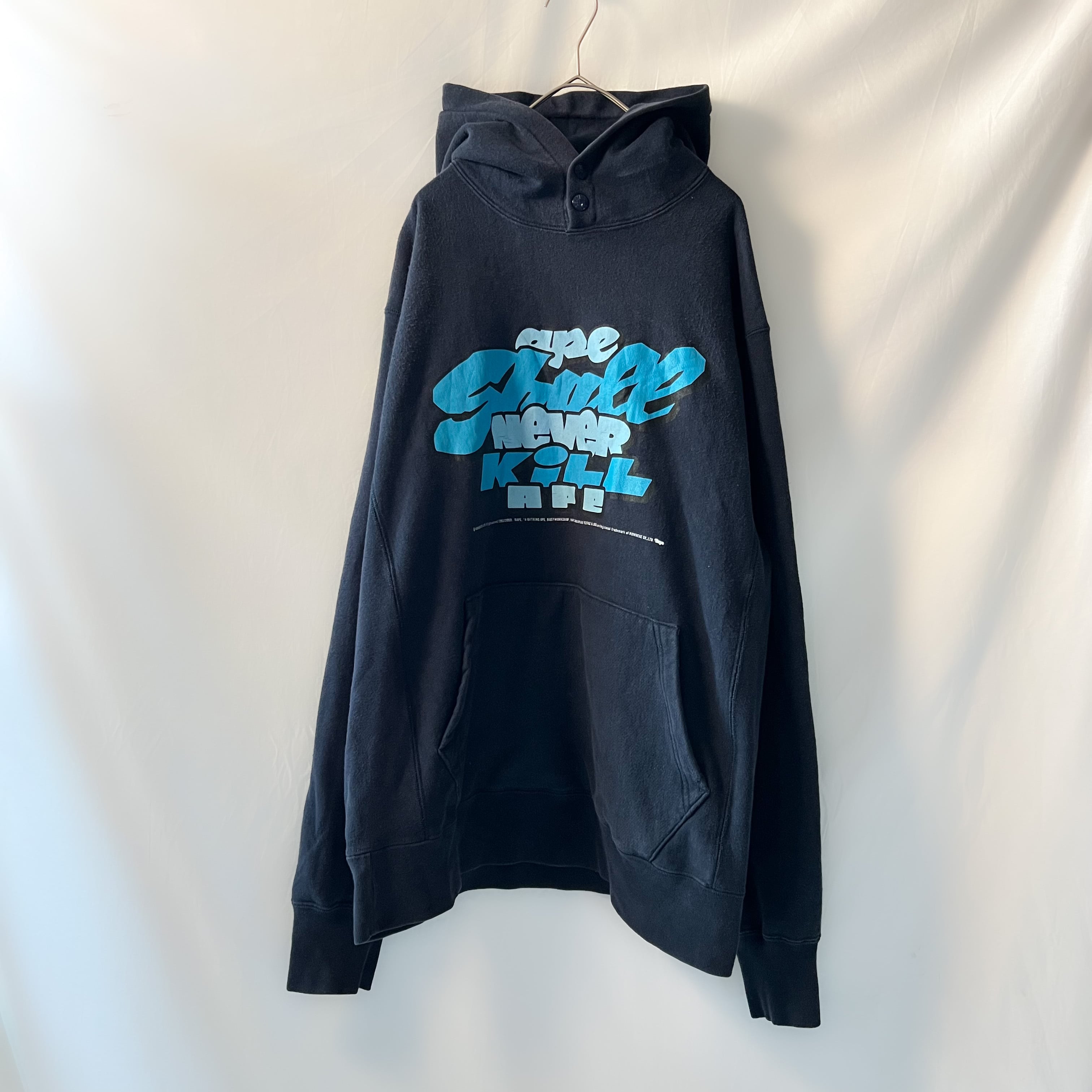 90s 初期 a bathing ape hoodie アベイシングエイプ ape shall