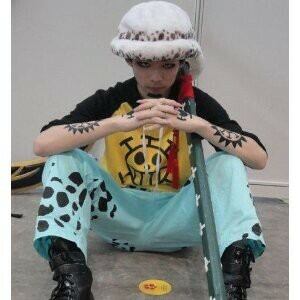 K1043 ONE PIECE ワンピース ・トラファルガー・ロー 風 コスプレ衣装