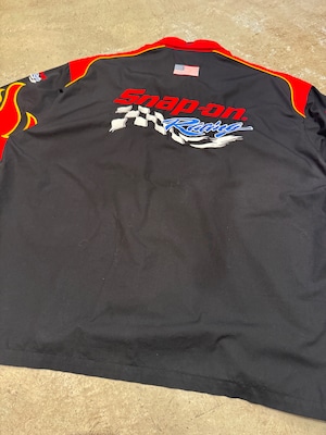 SNAP-ON S/S SHIRT FIRE PATTERN