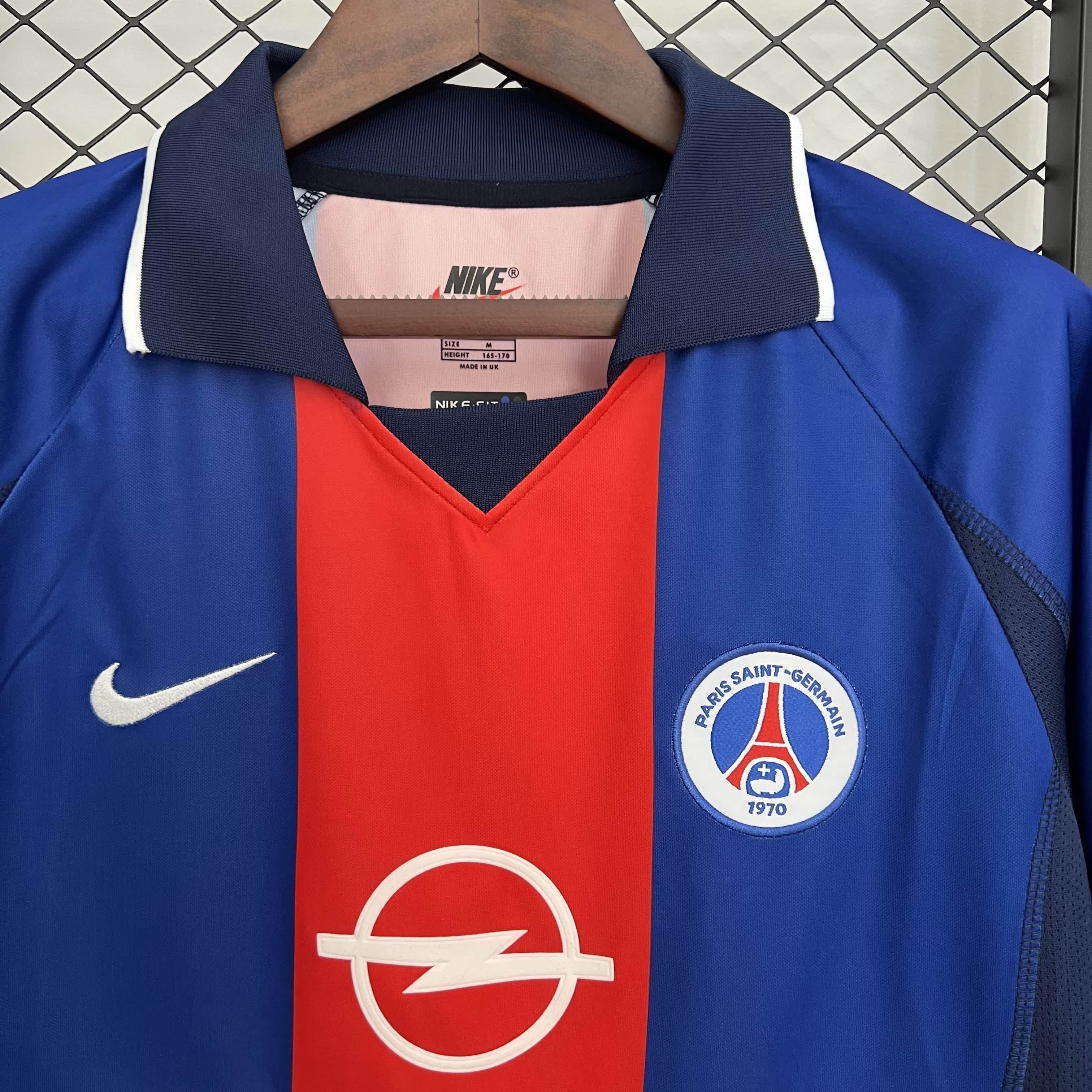 Retro PSG 00-01 Home Jersey パリサンジェルマン 00-01 レトロ ホーム