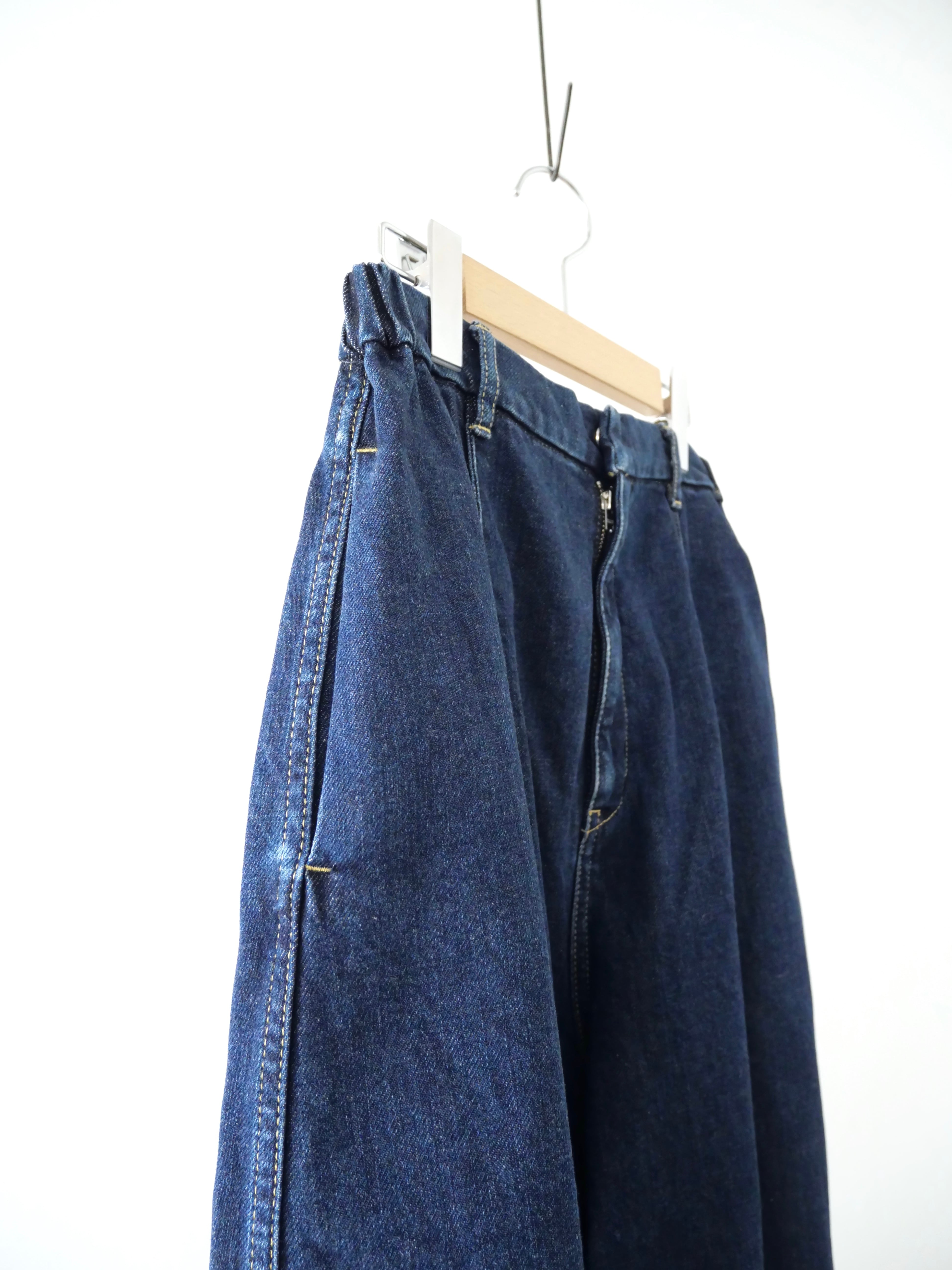 TENNE HANDCRAFTED MODERN / Curve pants デニム | t a - n a