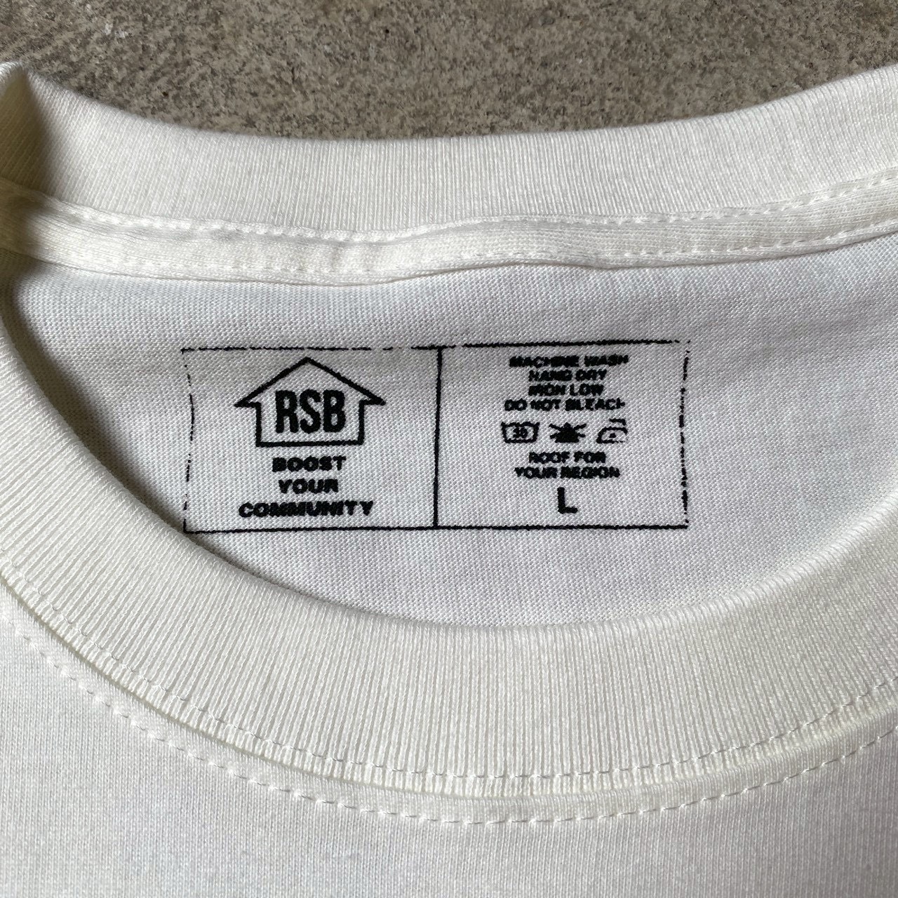RIVERSIDE BASE 「FUCKIN' FUCK」T-SHIRTS WHITE