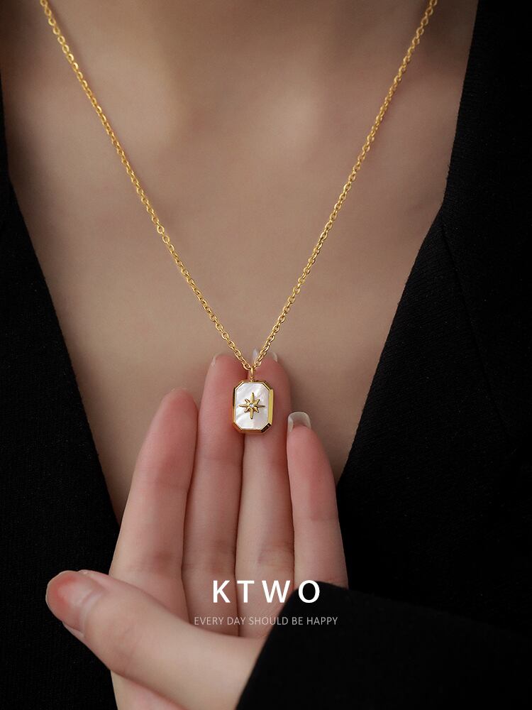 超人気新品』欧米復古ネックレス18 Kゴールド個性ファッション鎖骨 