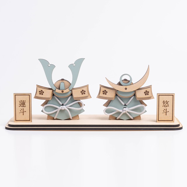 【兄弟向け】名入れ五月人形セット（子どもの日）