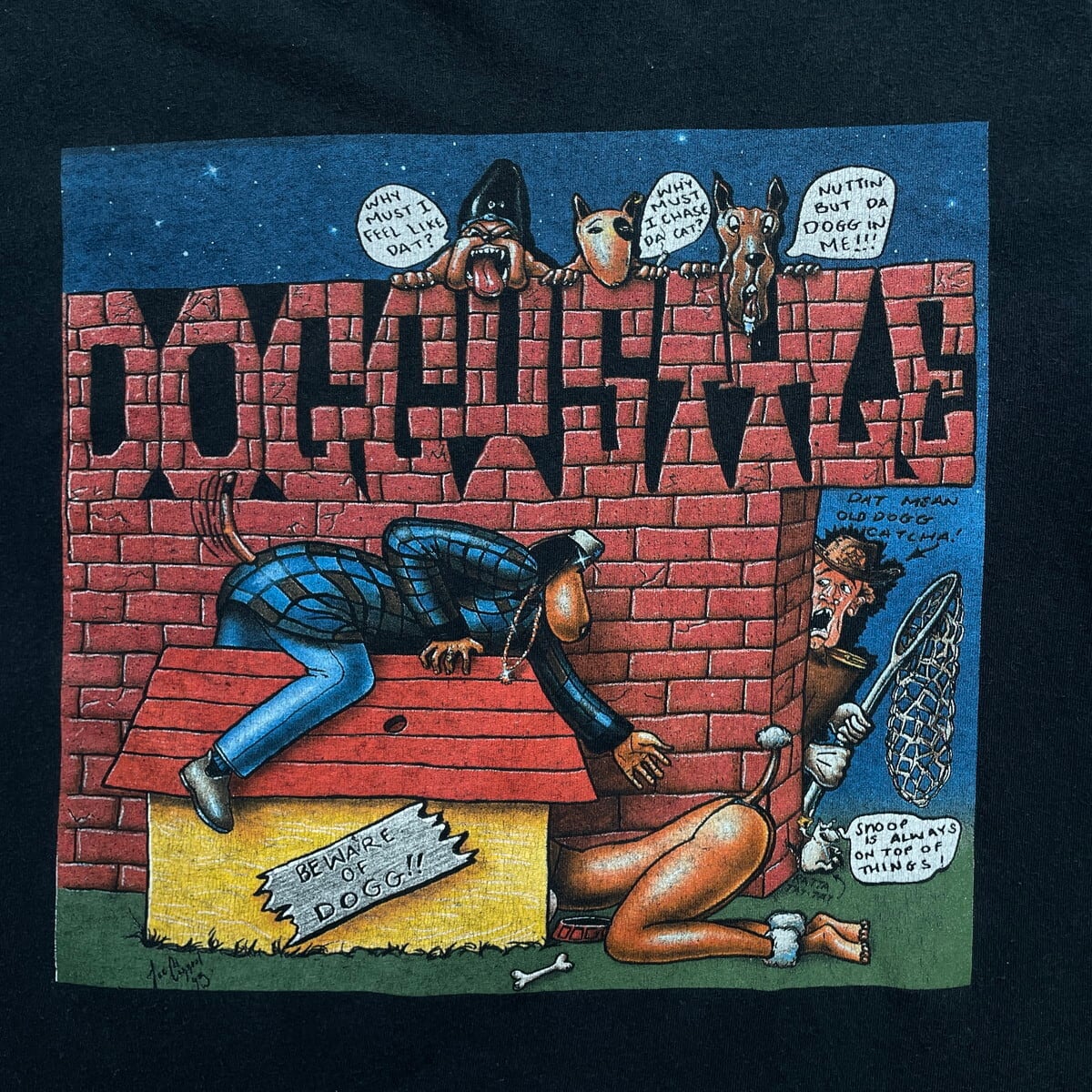 Snoop Dogg スヌープドッグ DOGGYSTYLE ラップTシャツ メンズM 古着