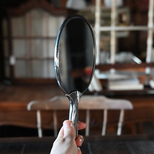 Hand Mirror / ハンドミラー〈 鏡・手鏡・ディスプレイ・オブジェ・アンティーク・ヴィンテージ 〉 113998