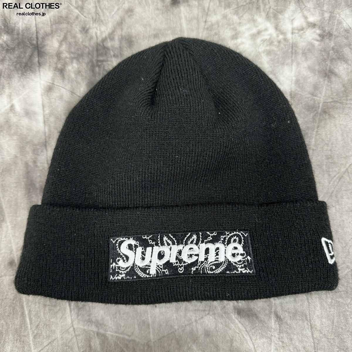 Bandana Box Logo Beanie 黒