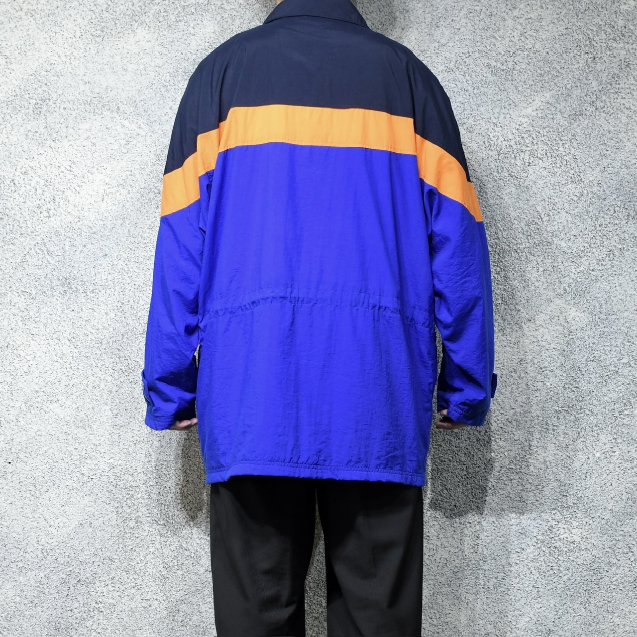 FILA middle length switching design nylon jacket