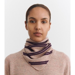 ＜FUB＞Adult ニット バンダナ lambswool Bandana(tivoli/violet)