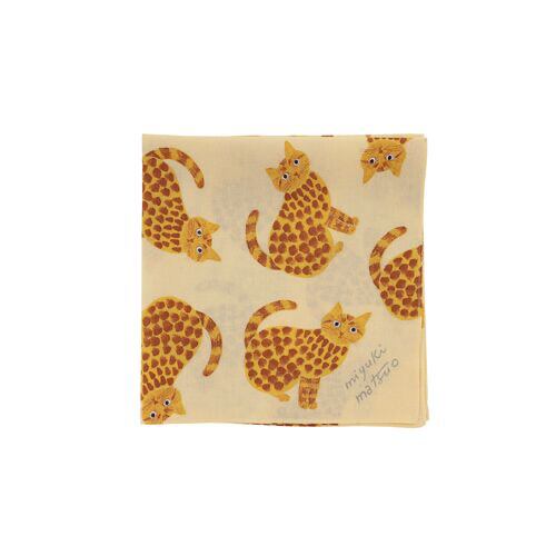 ネコのハンカチ【 松尾ミユキ】