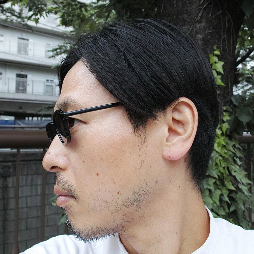 A.D.S.R. / VEDDER / 01 Shiny Black - Black lenses ブラック
