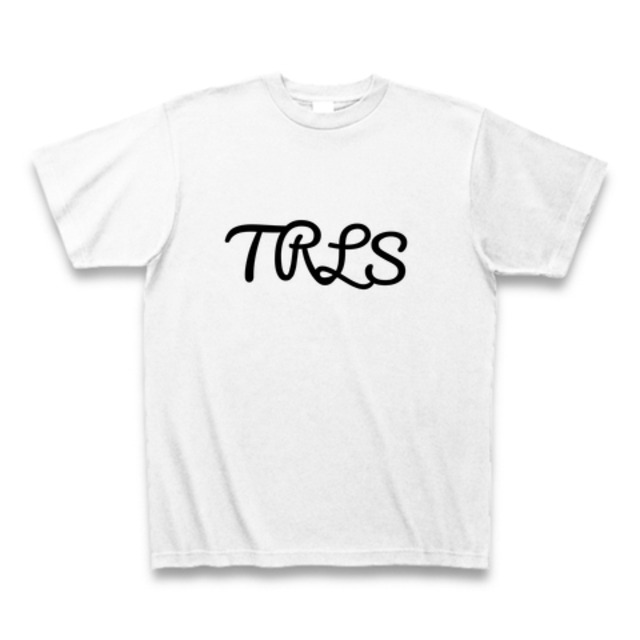 TRLS　ブランドロゴTシャツ　WHITE