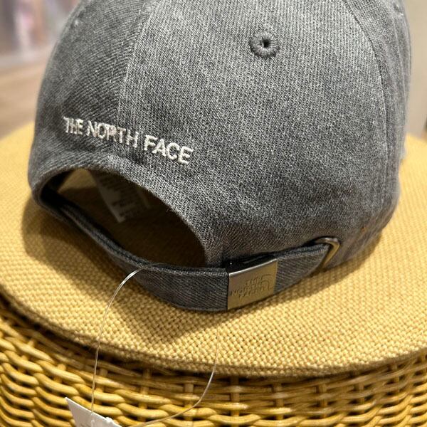 韓国限定　THE NORTH FACE WHITE LABEL デニムキャップ THE NORTH FACE WHITE LABEL】ロゴデニムキャップ[color:グレー