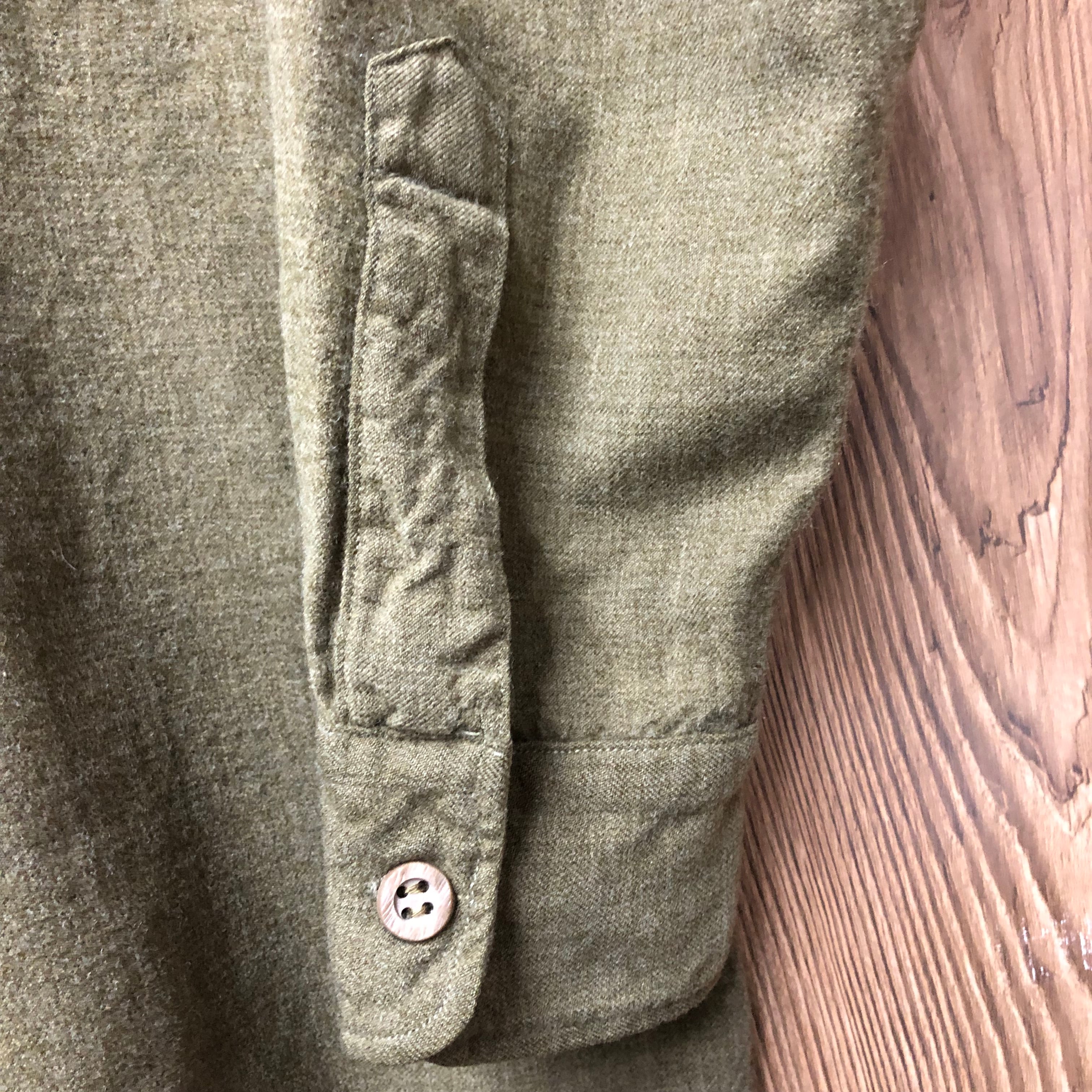 ☆40s VINTAGE U.S.ARMY ウールシャツ メンズMサイズ位 40年代