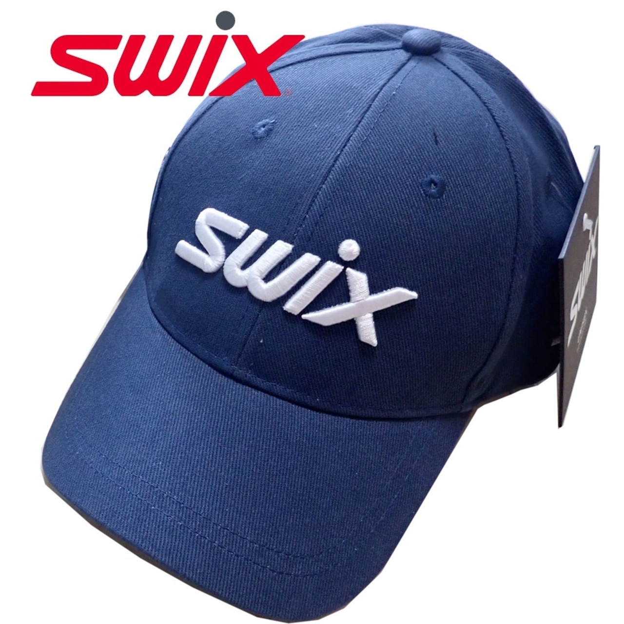 Swix スウィックス ベースボール キャップ PRキャップ ネイビー 帽子 PR300-75000