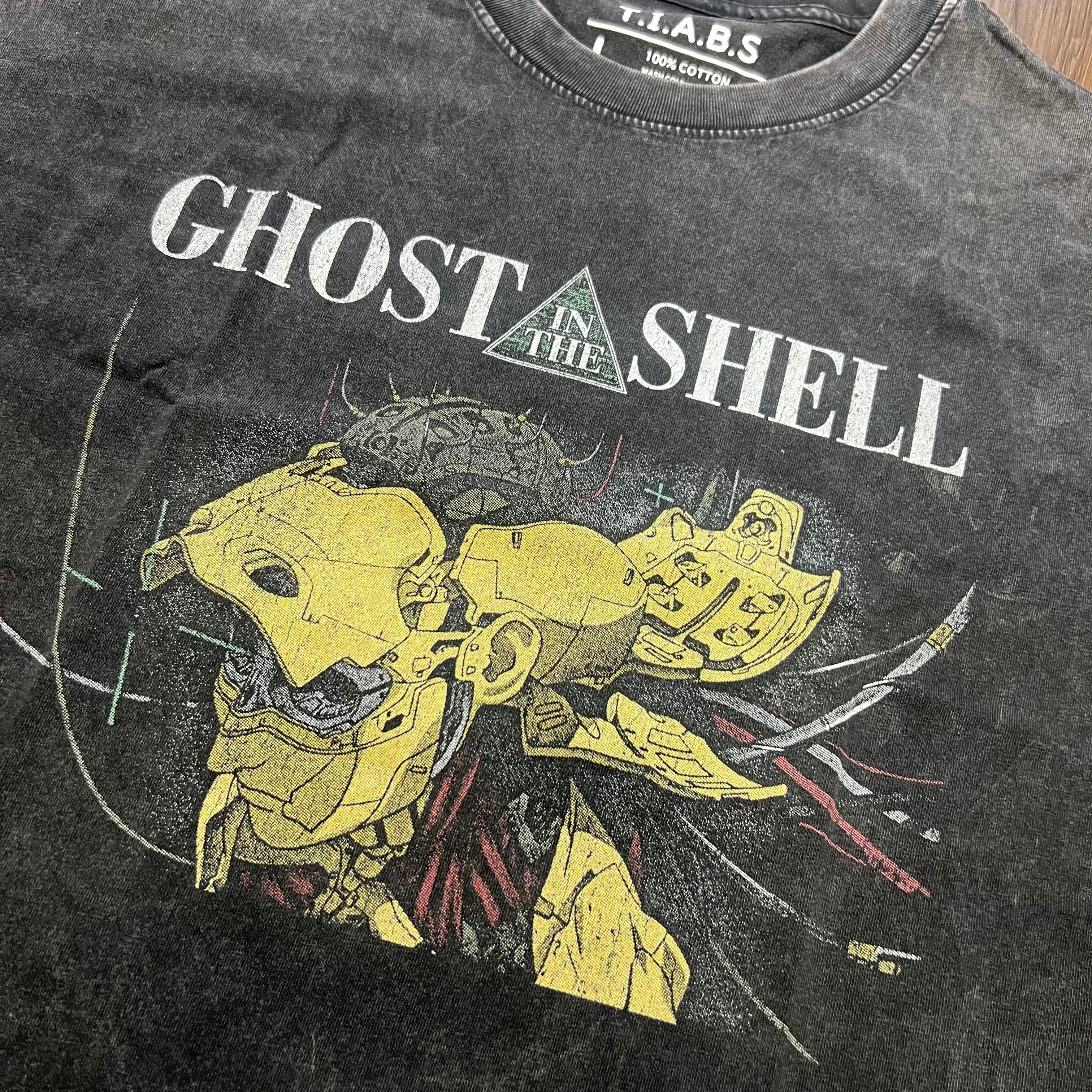 Ghost in The Shell 攻殻機動隊 ビンテージ加工Tシャツ | Pay ID Ghost in The Shell 攻殻機動隊 ビンテージ加工Tシャツ | Pay ID