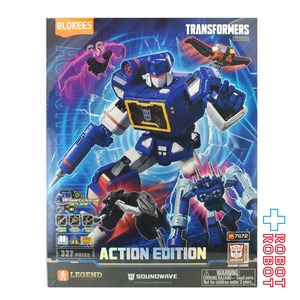 ブロッキーズ トランスフォーマー アクションエディション サウンドウェーブ モデルキット 未開封