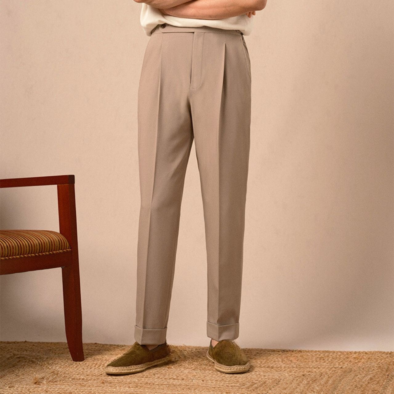 シングルプリーツパンツ　MT0220003