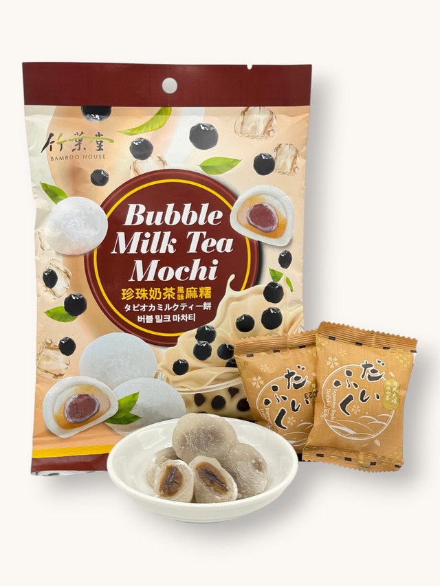 竹葉堂　タピオカ風　黒糖ミルクティー餅（珍珠奶茶風味麻糬）120g