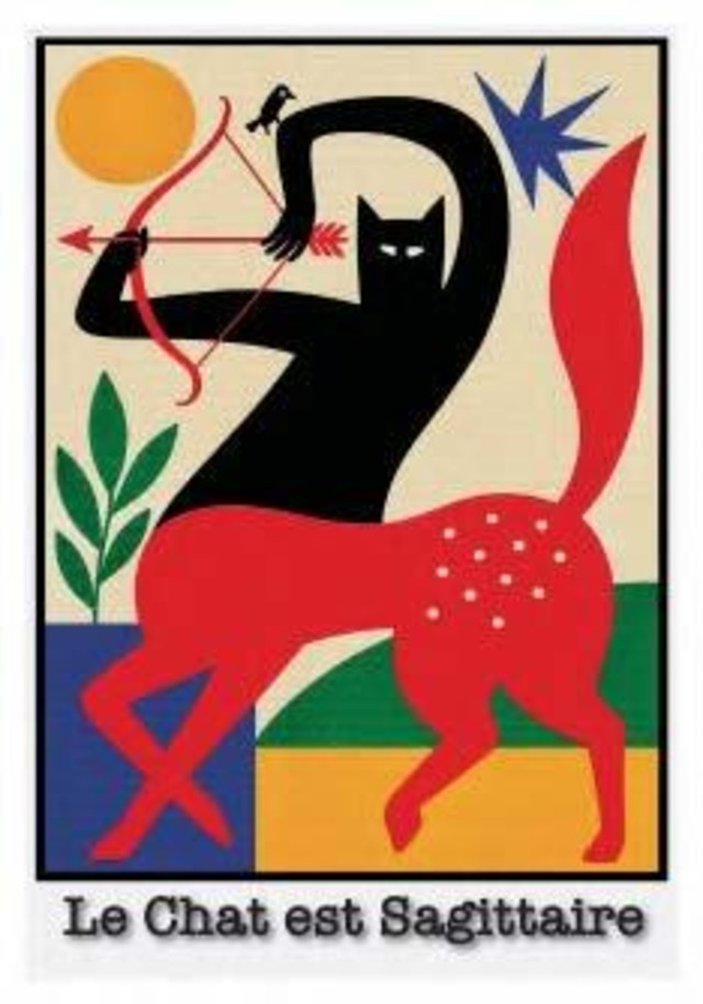George Bayer   "Le Chat Sagittarius"  1/3