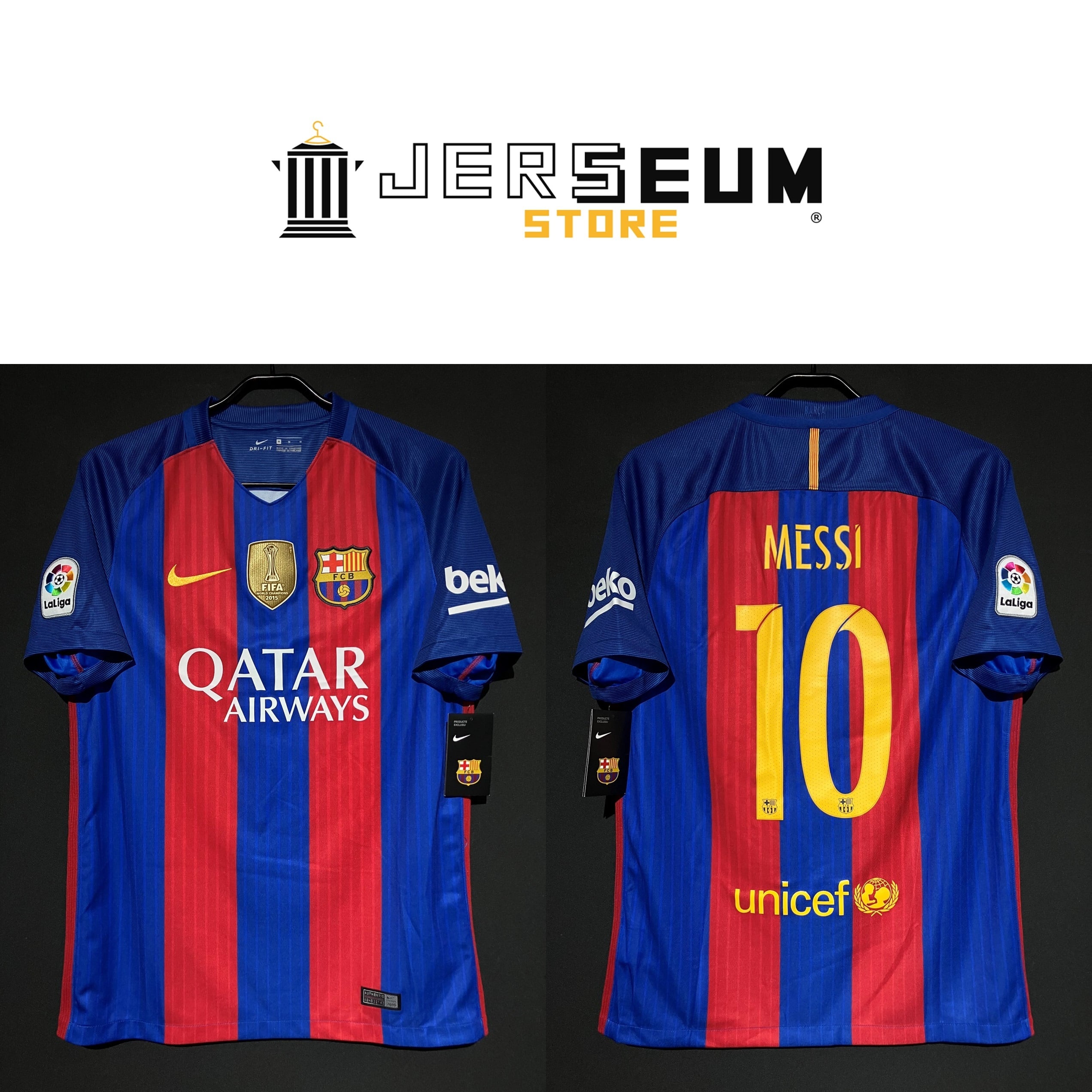 2001/02】 / FC Barcelona（A） / Condition：Brand New / Grade：10