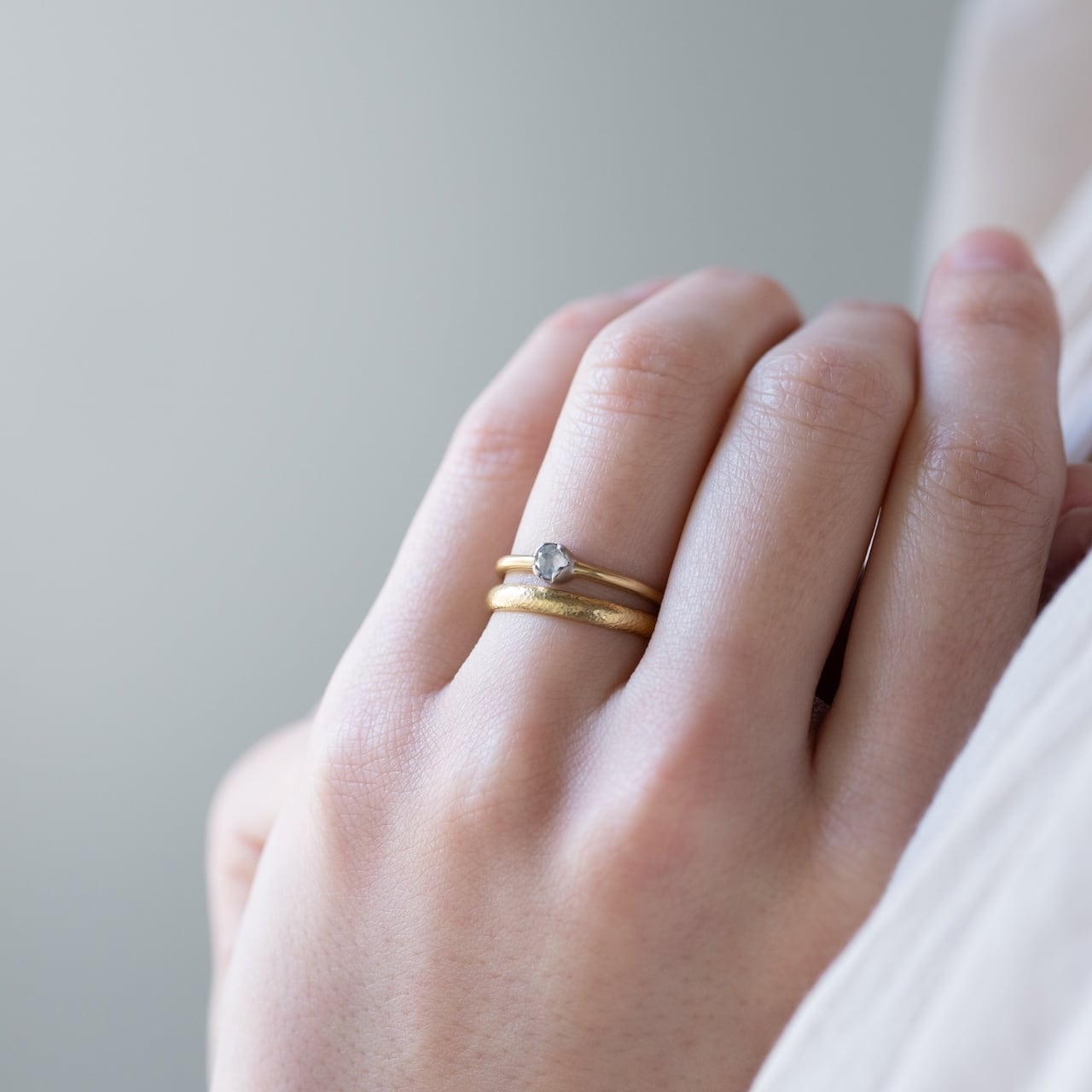 ローズカットダイヤモンドリング 0.17ct | atelier plow online shop