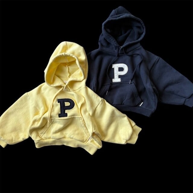 予約⌇pepper / P embroidered hood