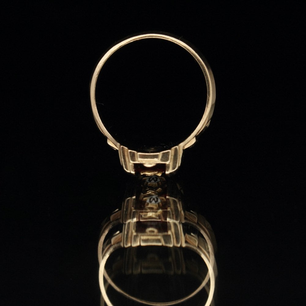 K10YG JOSTEN College Ring 1965 Vintage