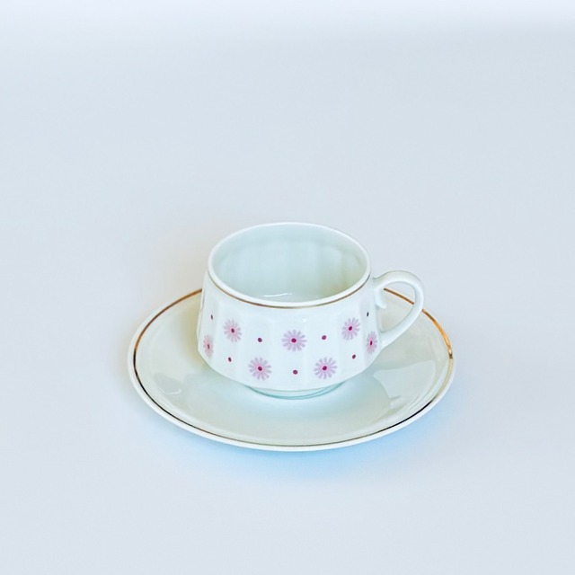 アラビア  ロクサナ カップ＆ソーサー ピンク / ARABIA  Roksana  C&S Pink