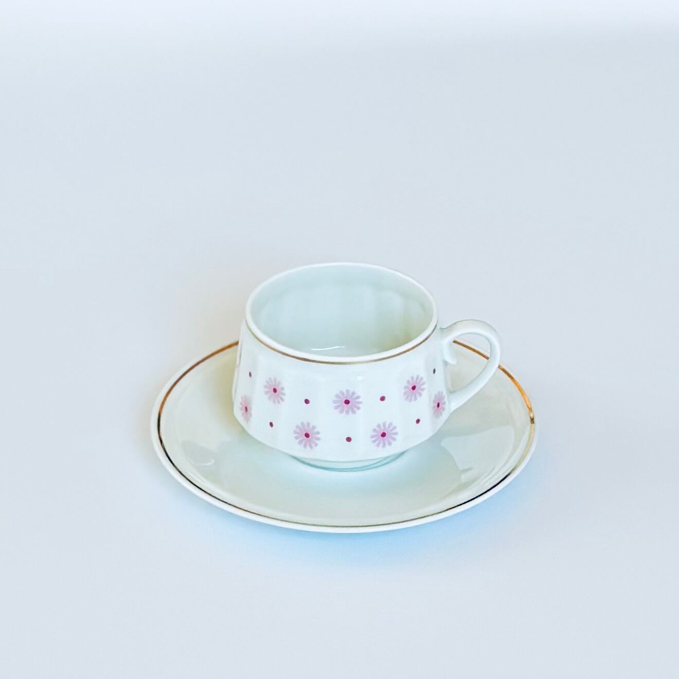 アラビア ロクサナ カップ&ソーサー ピンク / ARABIA Roksana C&S Pink