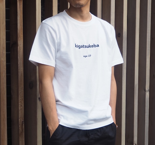 kigatsukeba T-shirt （White／Lサイズ）