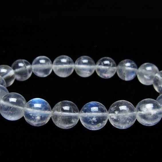 ムーンストーン ブレスレット 11mm 一点物 メール便可 [M便 1/10] 111-44566