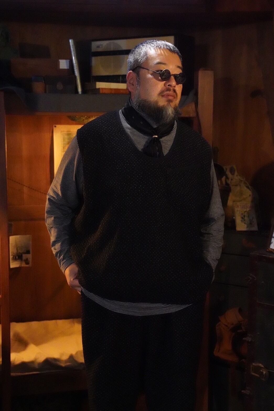 H/W BEATNIK BORDER TURTLENECK | 【OFFICIAL】PORTER CLASSIC H/W BEATNIK BORDER TURTLENECK | 【OFFICIAL】PORTER CLASSIC