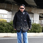Leh / Quilting Docking Coverall Jacket コーディネート