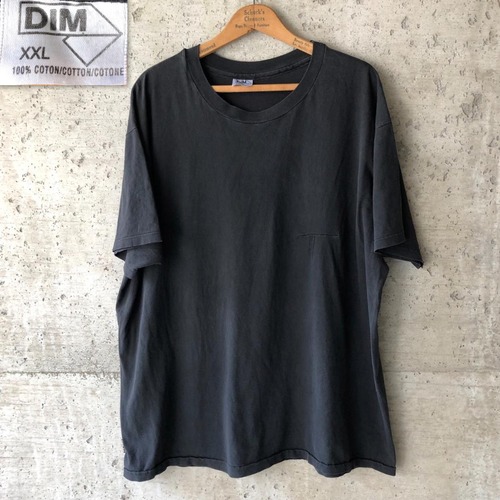 GG519 90s Tシャツ 無地 黒 ブランク USA製 XXLサイズ