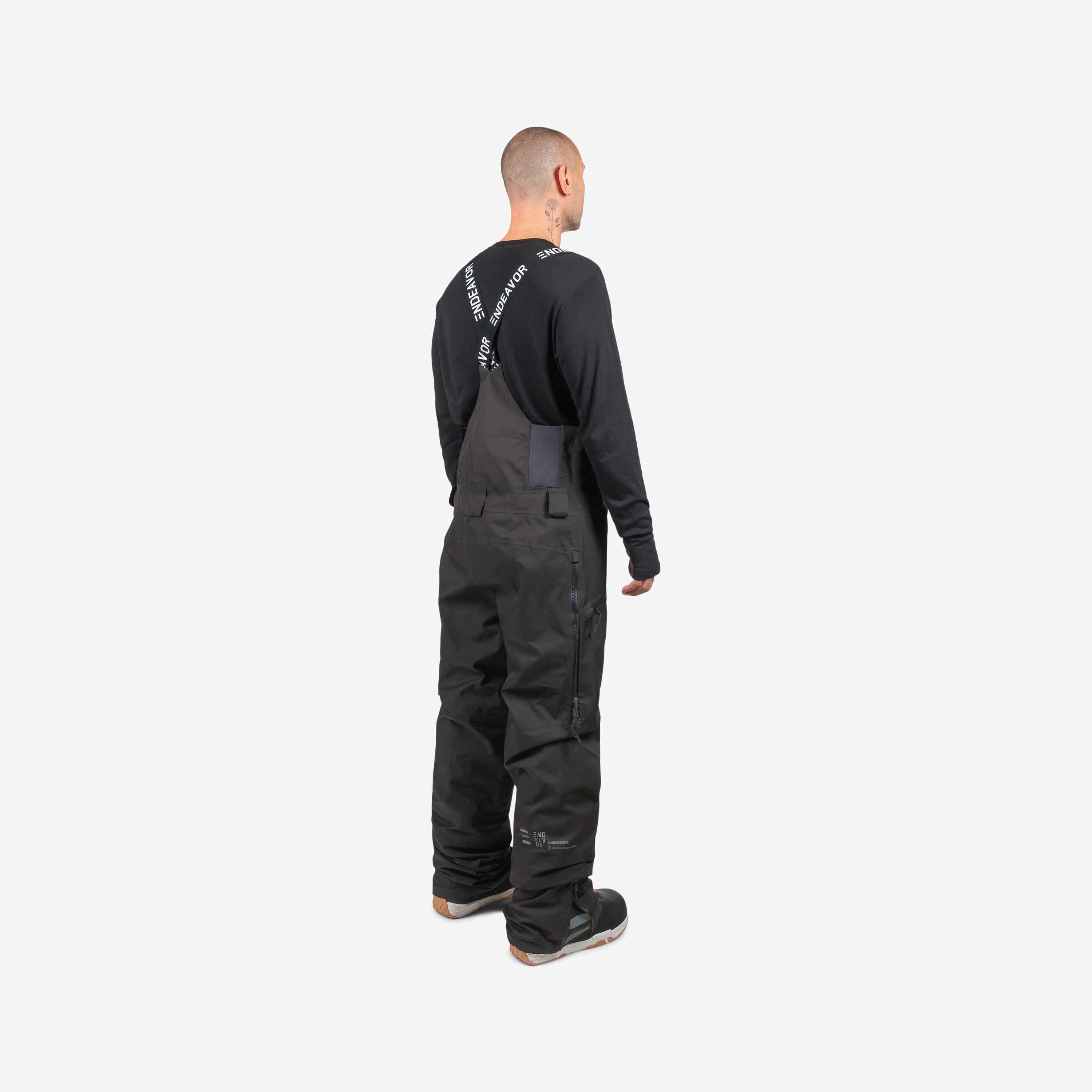 Endeavor 3L Shelter Bib Pant / Black | FIELDGATE