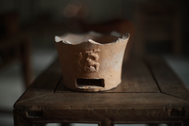 アンティーク閩南紅泥涼炉