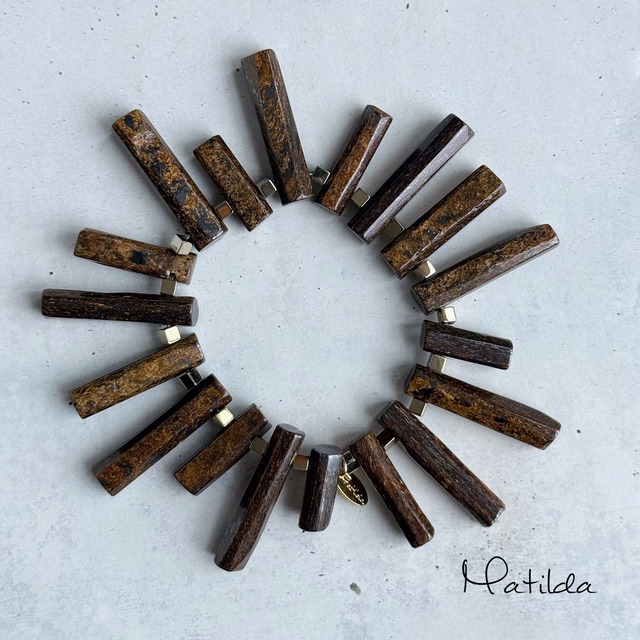 tumble bracelet（ブロンザイト）