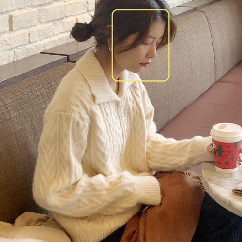 ニットセーター レディース トップス セーター ニット ジップアップ ツイストデザイン 長袖 秋冬 襟あり カーディガン 羽織 カジュアル お出掛け おしゃれ ホワイト ブラウン 白 茶 セーター