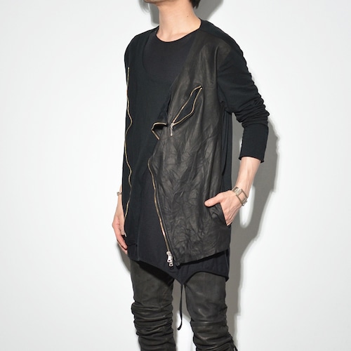 huei Combination "No-collar" 〈Black〉