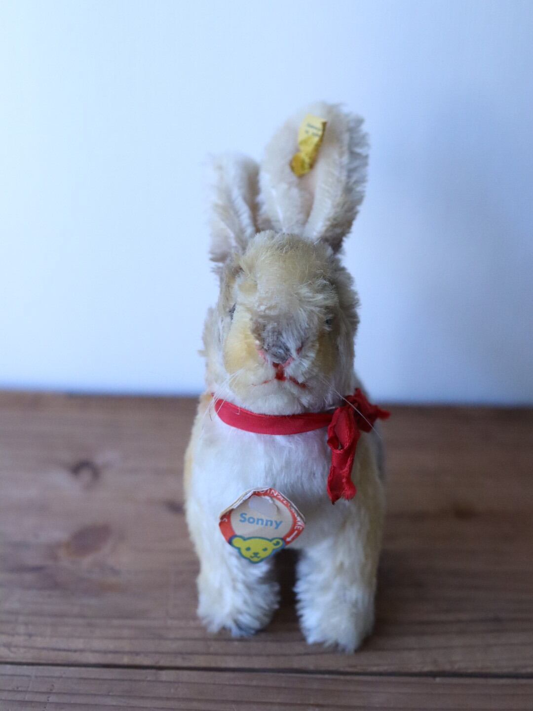 ヴィンテージ シュタイフうさぎ Steiff Sonny 17㎝