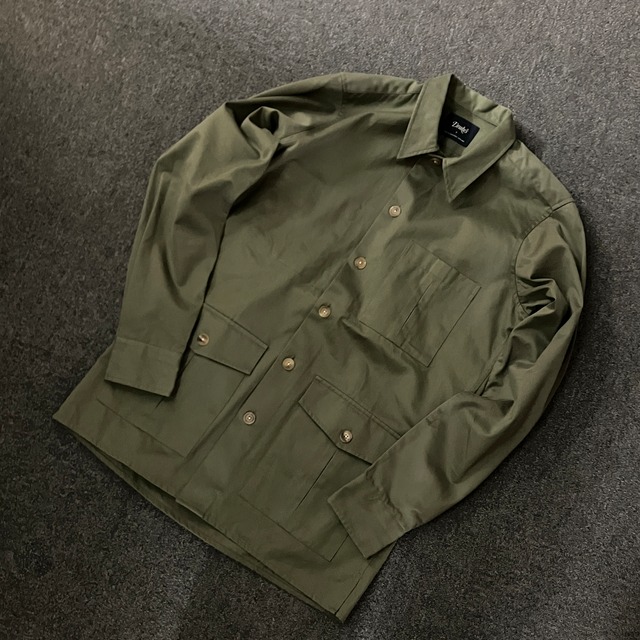 Drake's COTTON TWILL COVERALL《S》