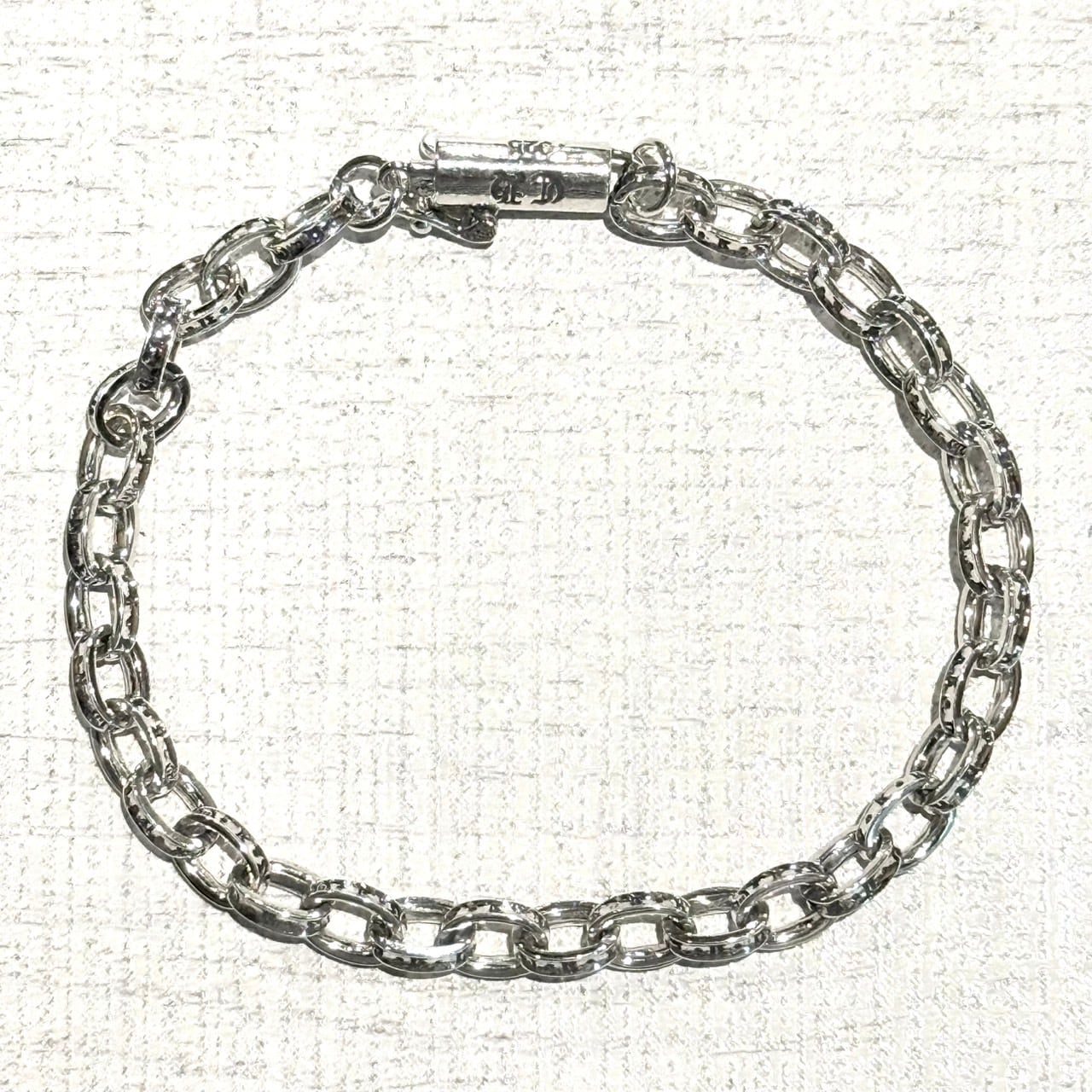40s 50s VINTAGE ID PLATE BRACELET -SILVER925- IDブレスレット