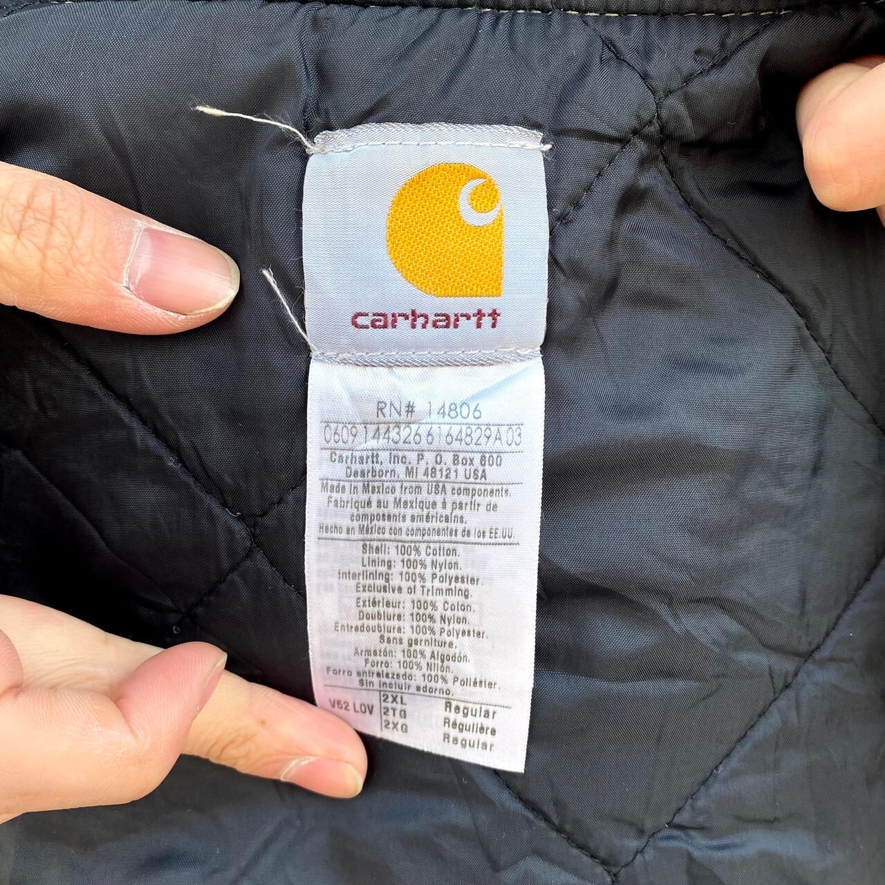 Carhartt カーハート ダック地 ワークベスト メンズ2XL相当 古着