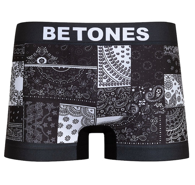 BETONES（ビトーンズ）/ BANDANA BLACK / ボクサーパンツ