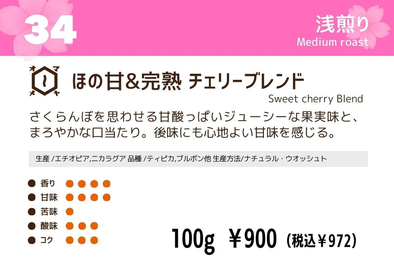 ほの甘&完熟チェリー ブレンド・画像2