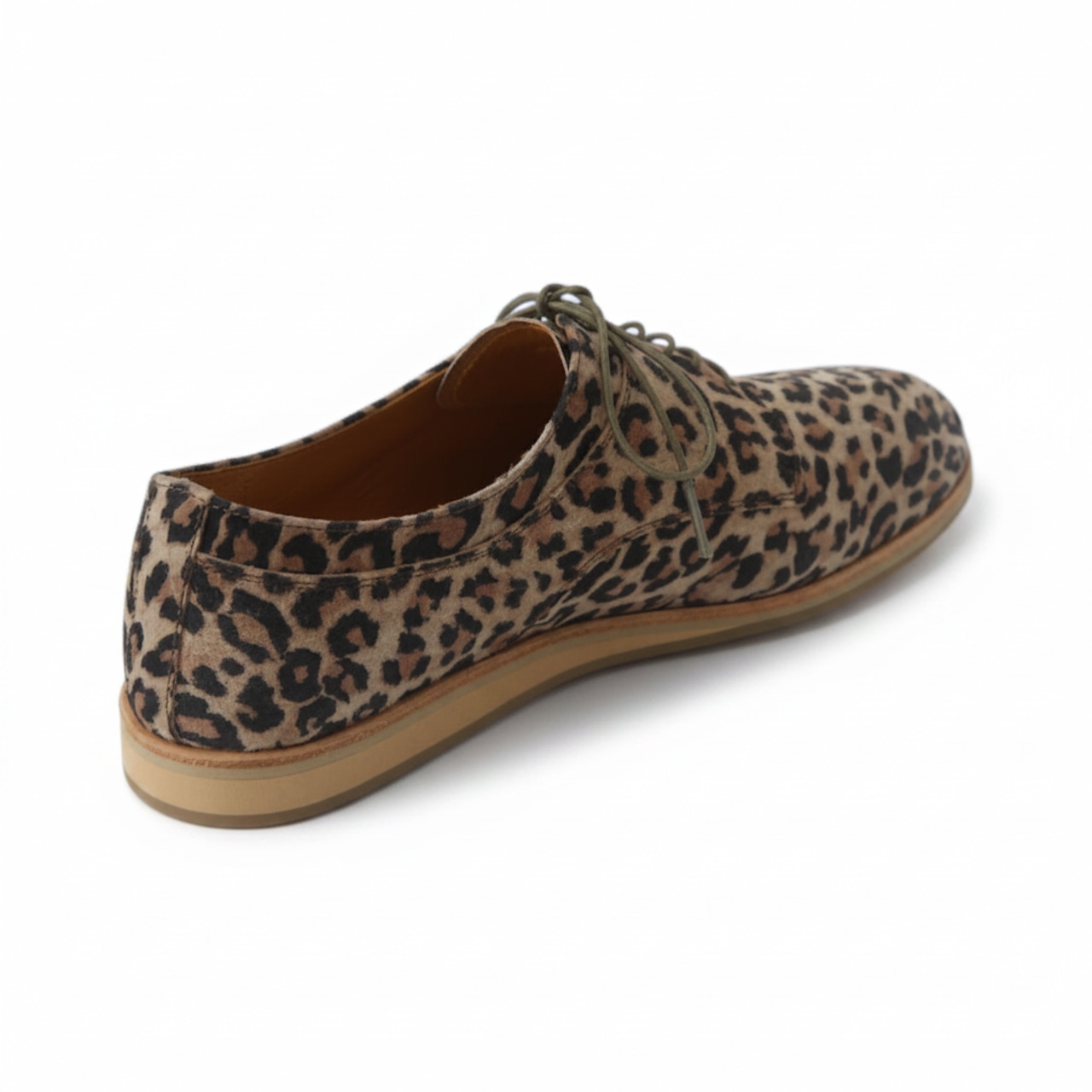 LAYERED BLUCHER (LEOPARD)
