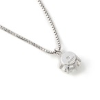 【82】0.21ct / F / VVS2 / 3EX【一粒ダイヤモンドネックレス】