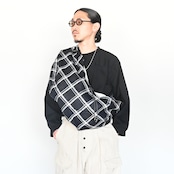 Leh / 袈裟(KESA)BAG -Black Check