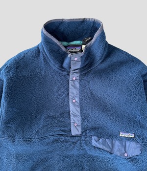 -Patagonia- Vintage 80-90s M Synchilla Snap-T Fleece Pullover